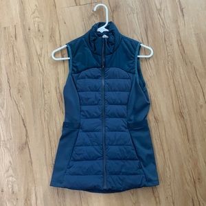Lululemon blue puffer vest